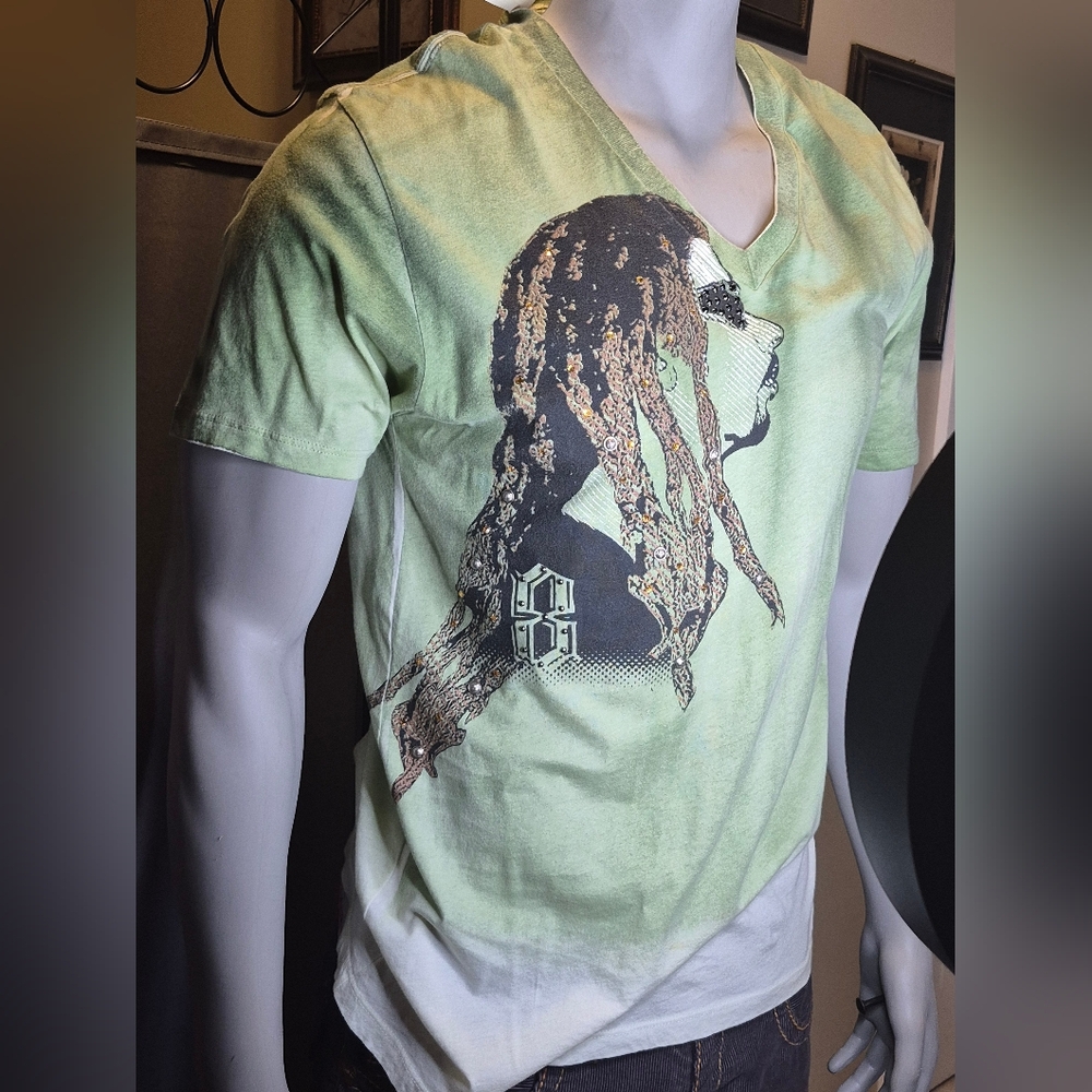 Hard 8 Vintage V-Neck T-Shirt - Picture 8 of 14
